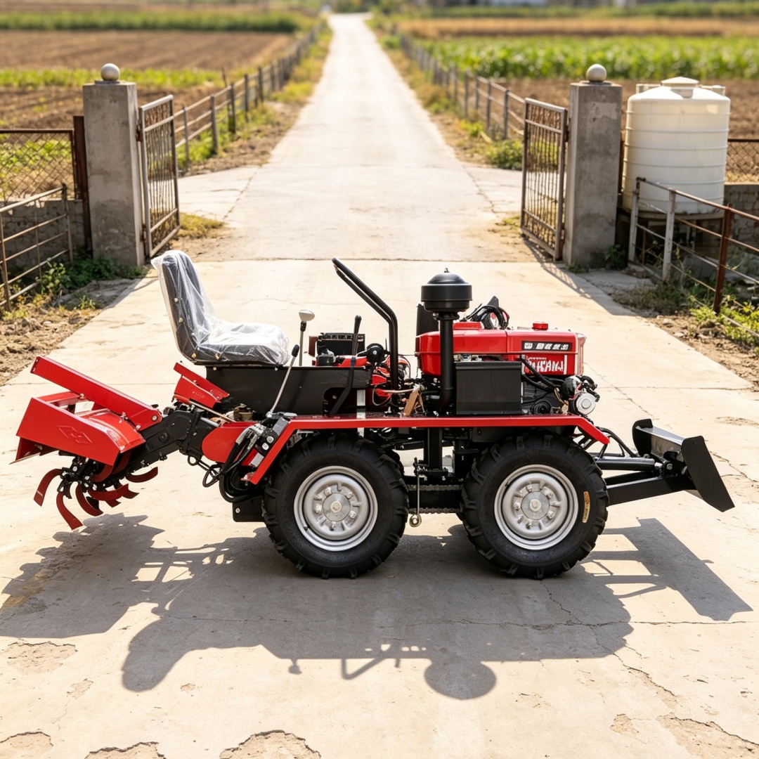 Customized 4‑Wheel 4WD Tiller‑ - đánh giá và giá Agriculture Farming Types