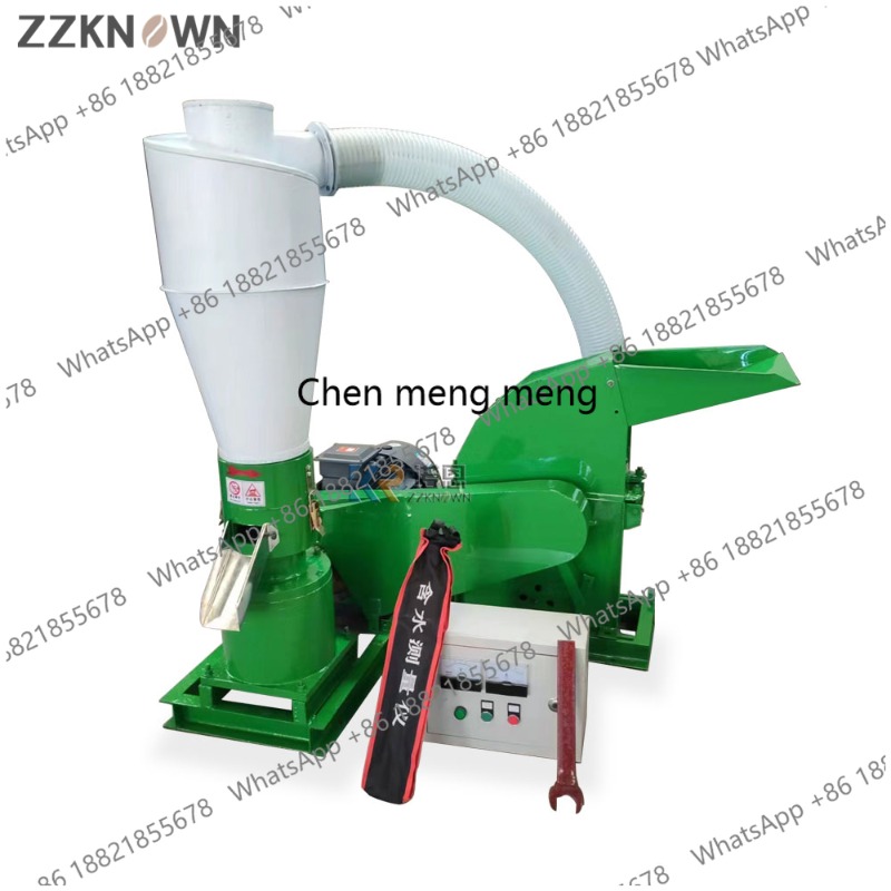 Diesel and Electric Combined T - đánh giá và giá Wood Pellet Making Machine