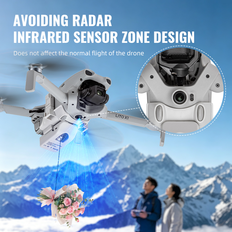 12KM Airdrop System For DJI Li - đánh giá và giá Drone Crop Sprayer