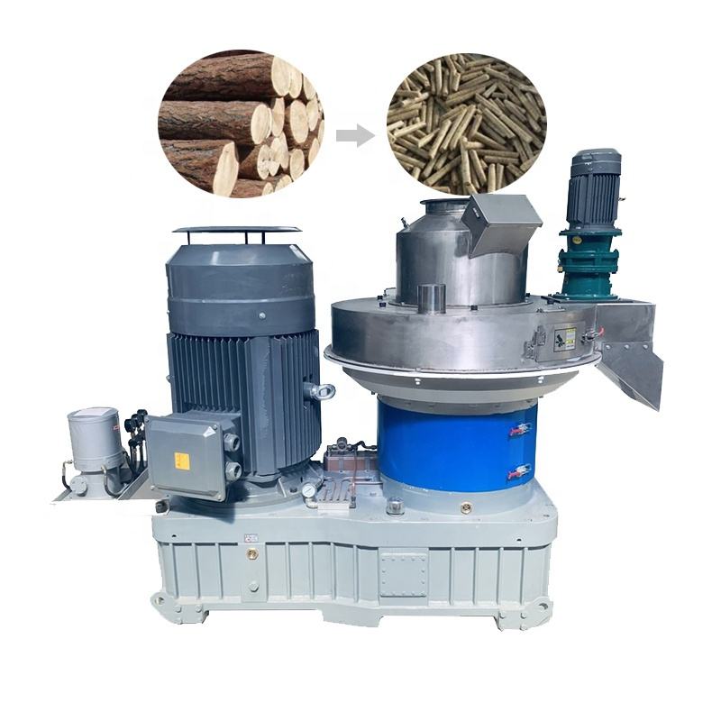 High Efficiency Flat Die Sawdu - đánh giá và giá Wood Pellet Making Machine