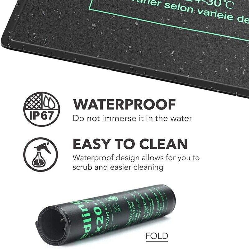 LERWAY 21W Seedling Heating Ma - đánh giá và giá Seedling Heat Mat