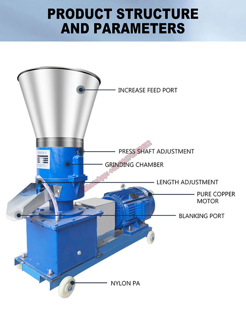 CH-150 Electric Poultry Chicke - đánh giá và giá Wood Pellet Making Machine