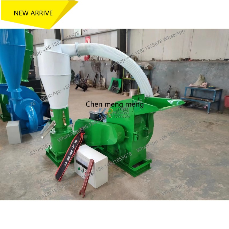 Diesel and Electric Combined T - đánh giá và giá Wood Pellet Making Machine