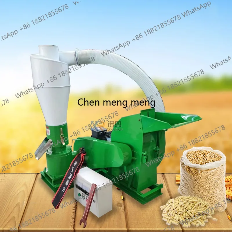Diesel and Electric Combined T - đánh giá và giá Wood Pellet Making Machine