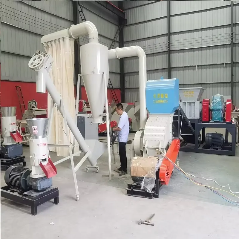 Wood Crusher Briquette Pressin - đánh giá và giá Wood Pellet Making Machine
