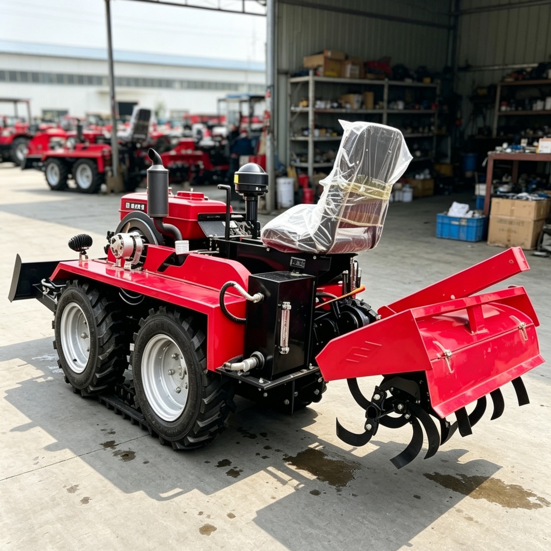 Customized 4‑Wheel 4WD Rotary  - đánh giá và giá Agriculture Farming Equipments