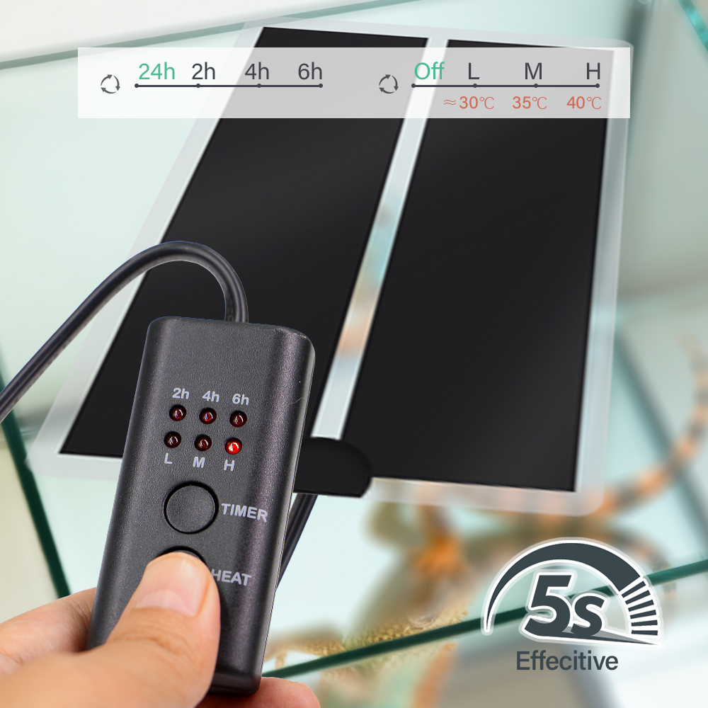 45W-5W 2/4/6H Timing Pet Heati - đánh giá và giá Seedling Heat Mat