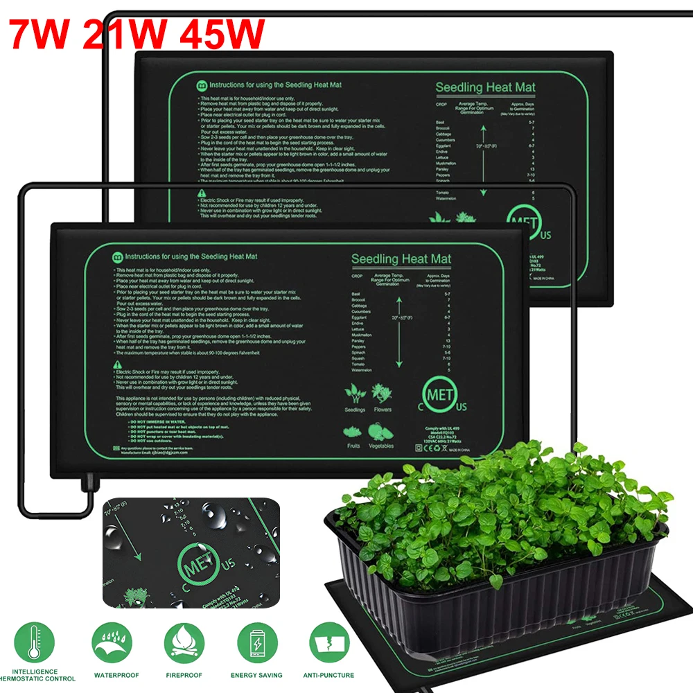 10/25/50CM Seedling Heat Mat I - đánh giá và giá Seedling Heat Mat