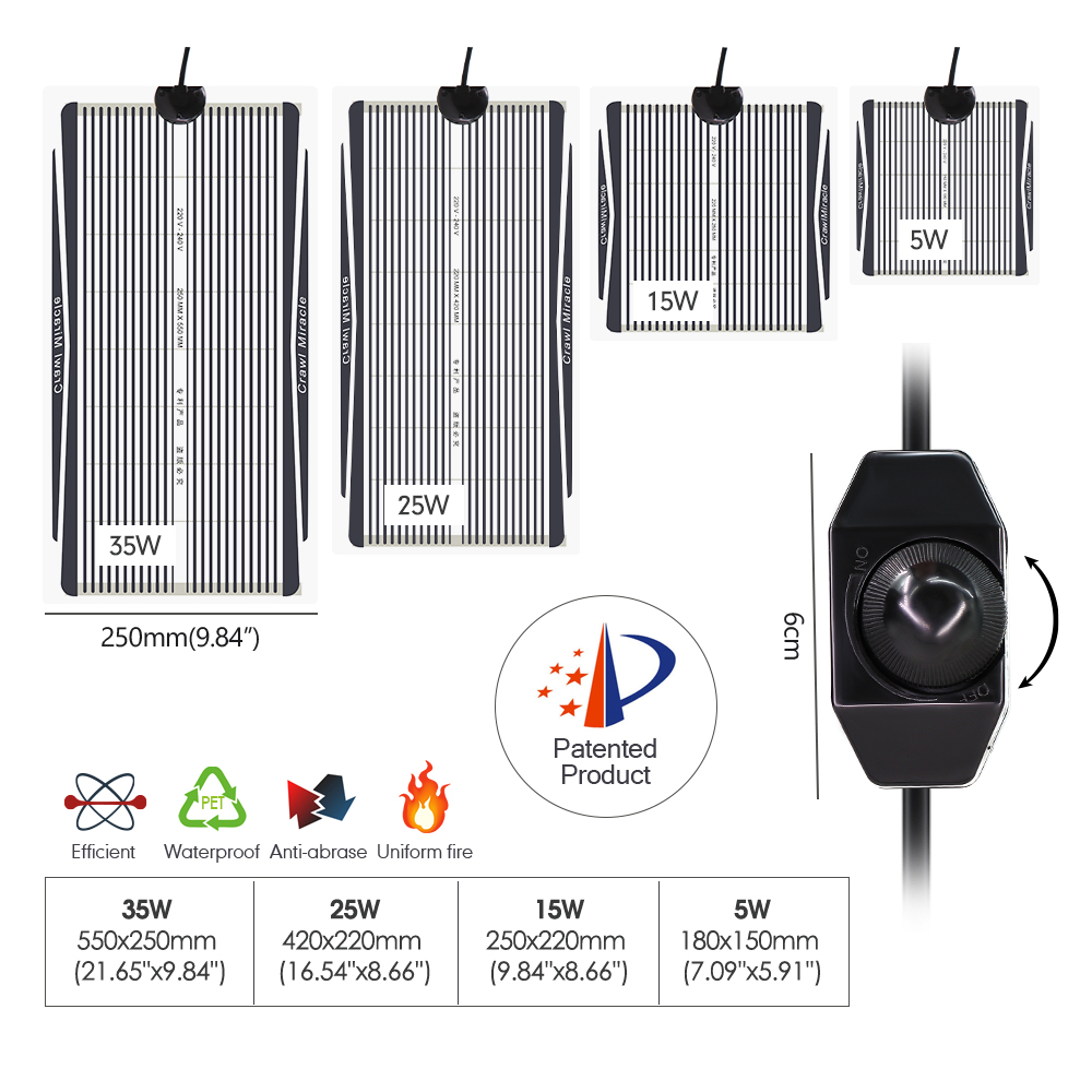 EU/AU/UK/US Graphene Material  - đánh giá và giá Seedling Heat Mat